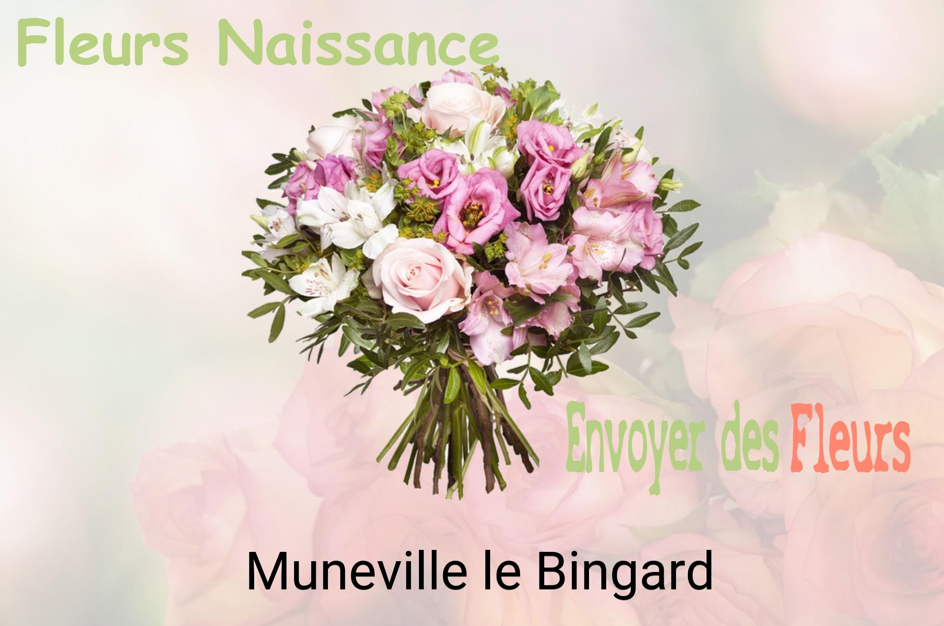Bouquet de fleurs de naissance livré à Muneville-le-Bingard